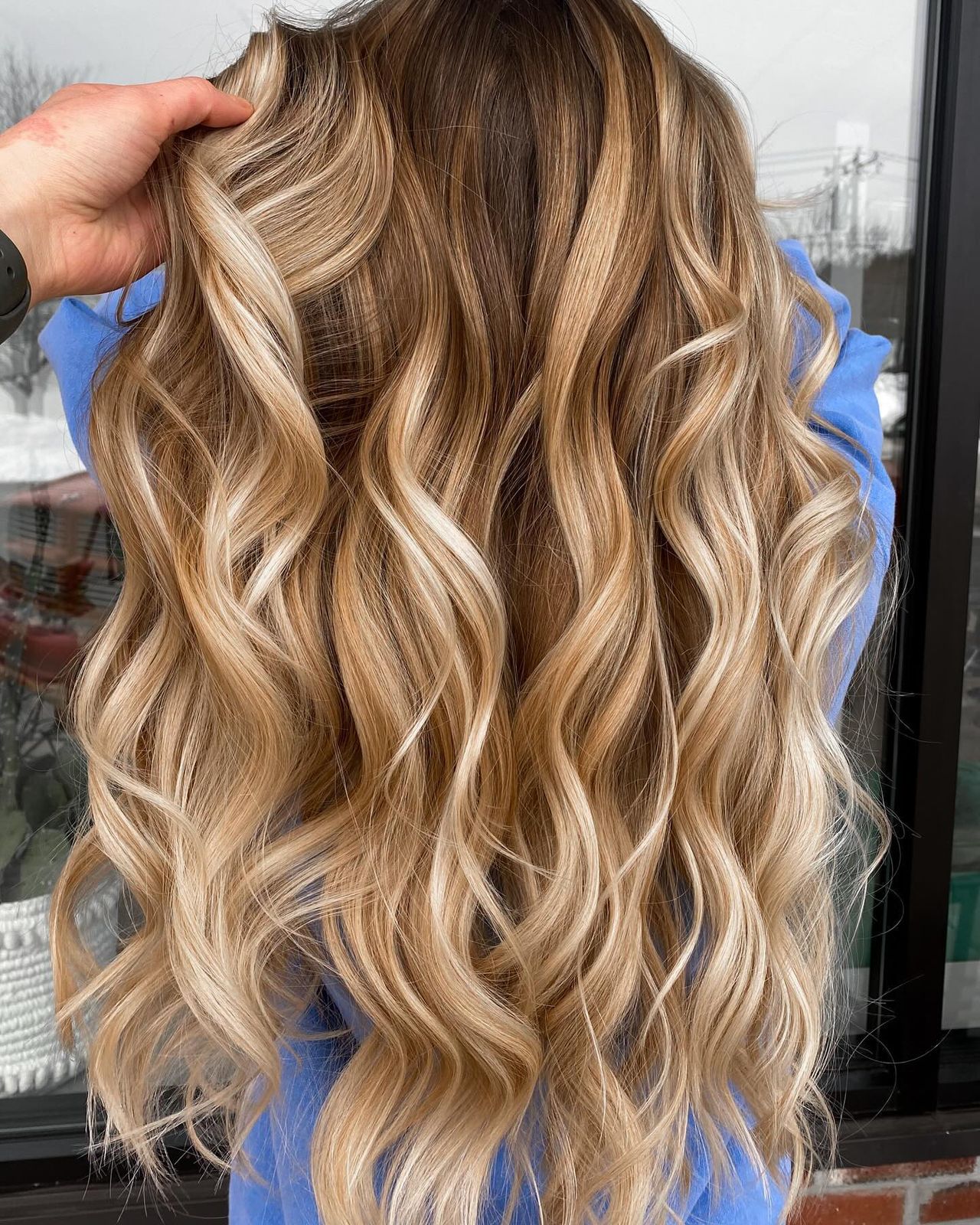 Dark Blonde With Golden Highlights — Winter Highlights