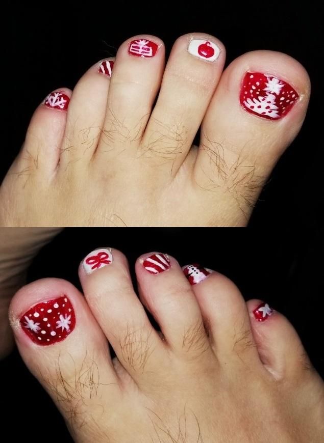 Christmas Visual Idea Christmas Visual Idea — Christmas Pedicure 2026