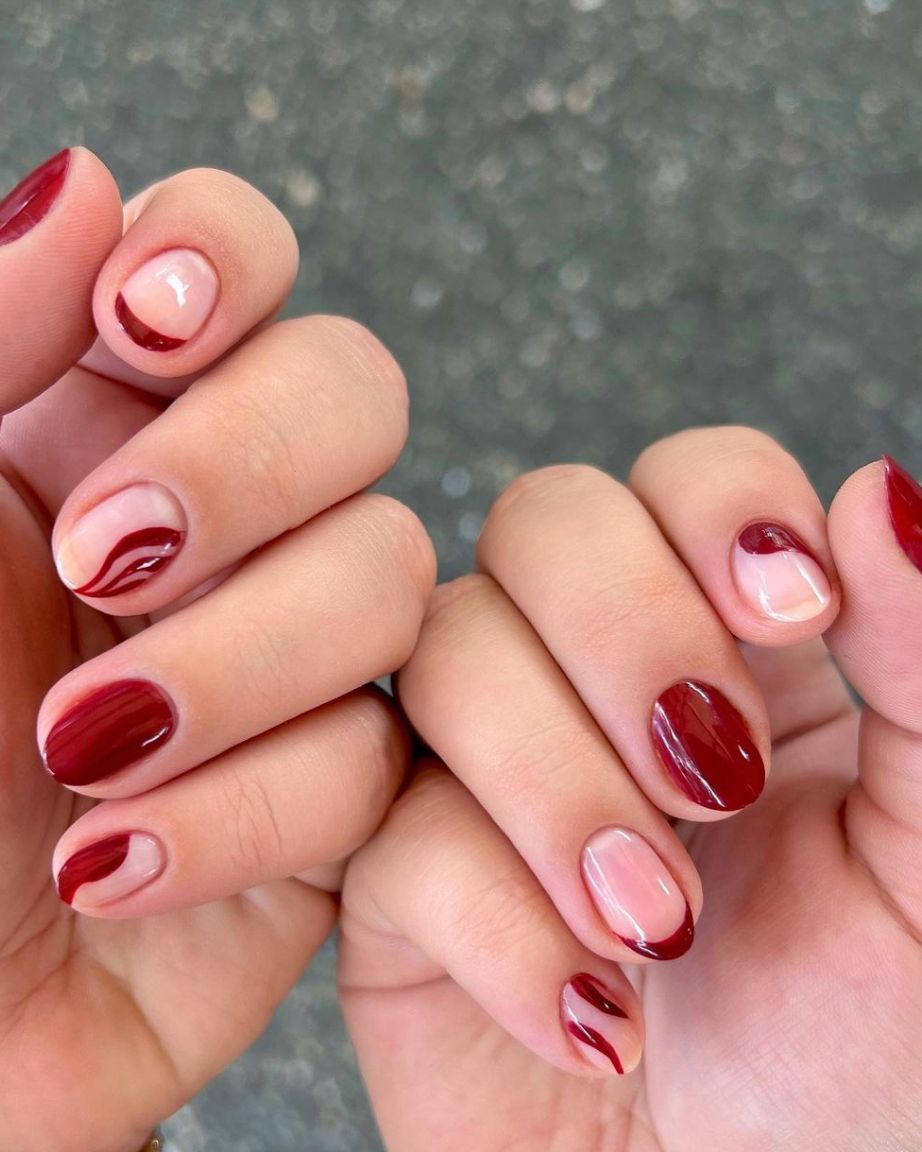 Red White Green Gold Visual Idea Red White Green Gold Visual Idea — Christmas Nails for Kids 2026