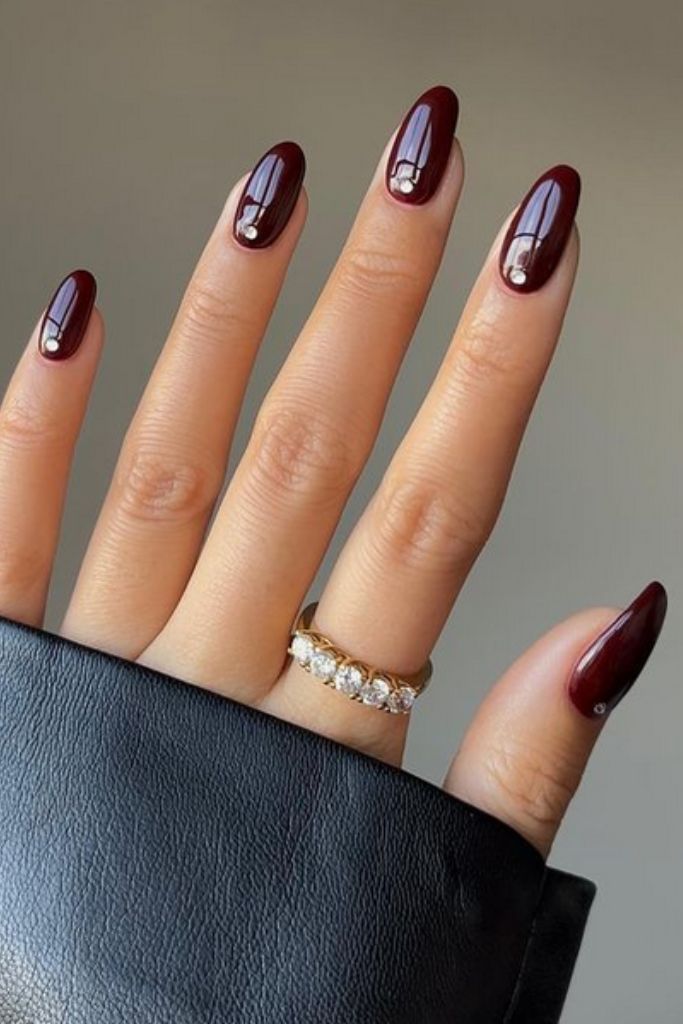 High-Gloss Visual Idea High-Gloss Visual Idea — Old Money Winter Nails