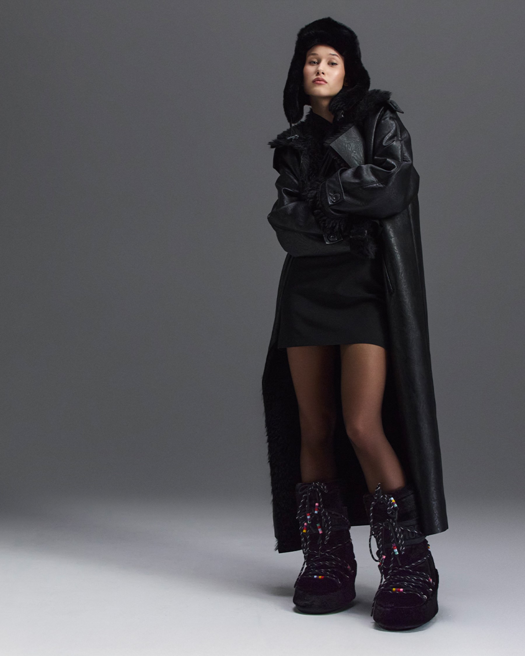 Evening Outdoor Outfit Idea Evening Outdoor Outfit Idea — Snow Boots Outfits