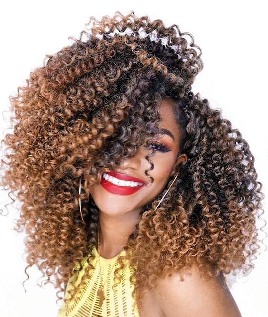 Voluminous Updo with Loose Curls — Winter Hairstyles for Black Women