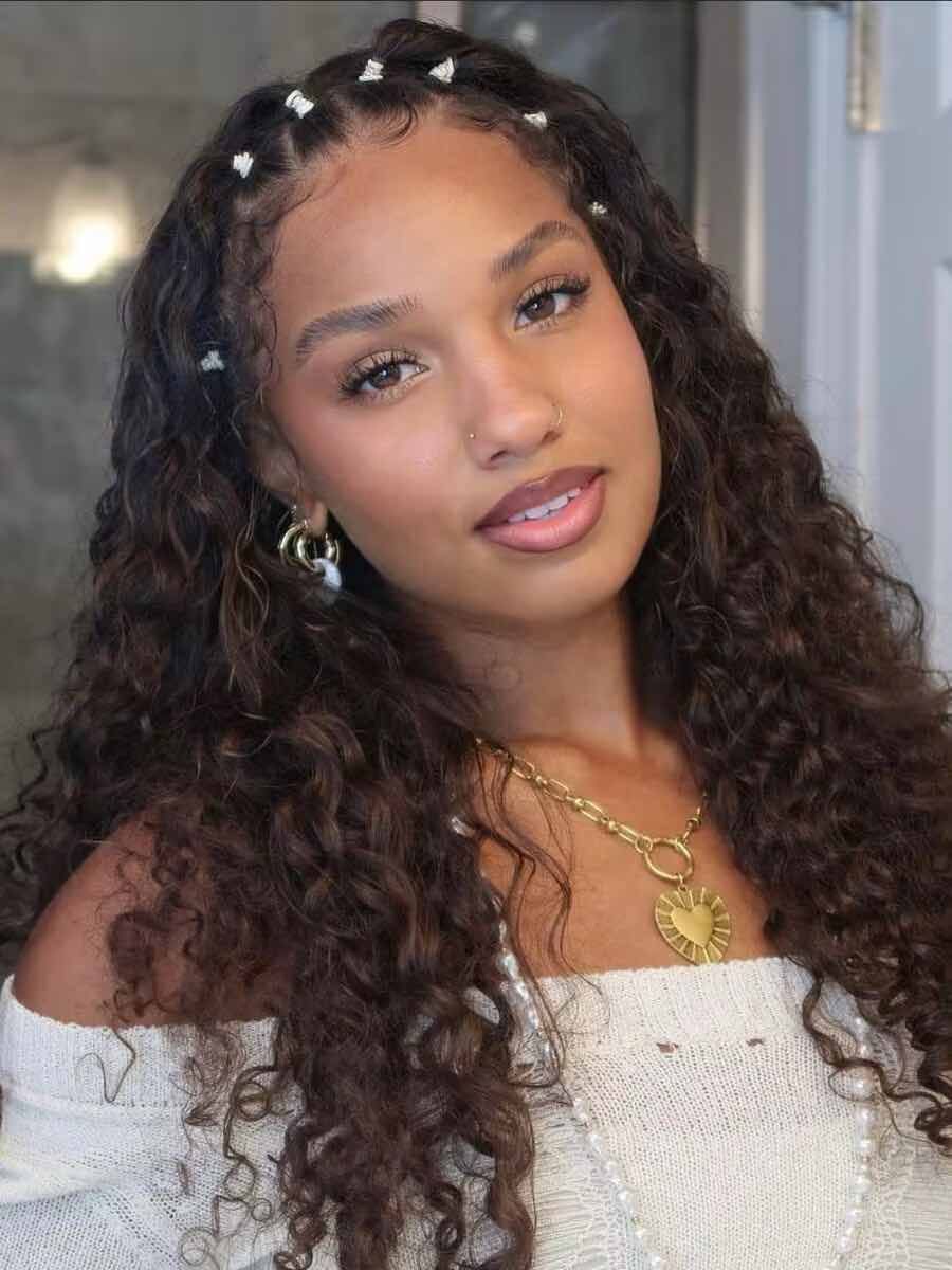 Visual Idea — Thick Winter Knotless Braids