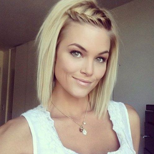 Dark Blonde With Lighter Highlights Visual Idea — Winter Shoulder Length Hairstyles