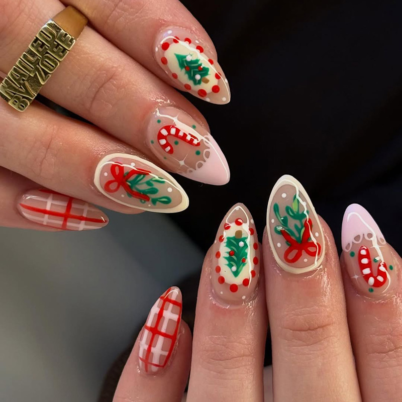 Visual Idea Visual Idea — Christmas Nail Trends 2026