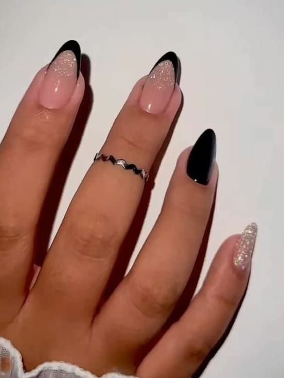 New Years Eve Visual Idea New Years Eve Visual Idea — New Years Stiletto Nails 2027