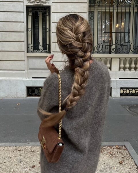 Thick Wavy Blonde Braided Hairstyle Thick Wavy Blonde Braided Hairstyle — Low Maintenance Winter Haircuts
